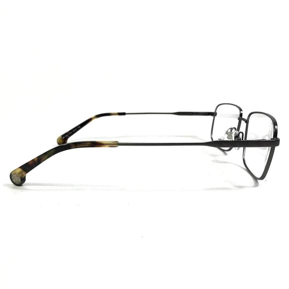 Brooks Brothers Eyeglasses Frames BB1034 1512 Grey Square Wire Rim 55-17-145